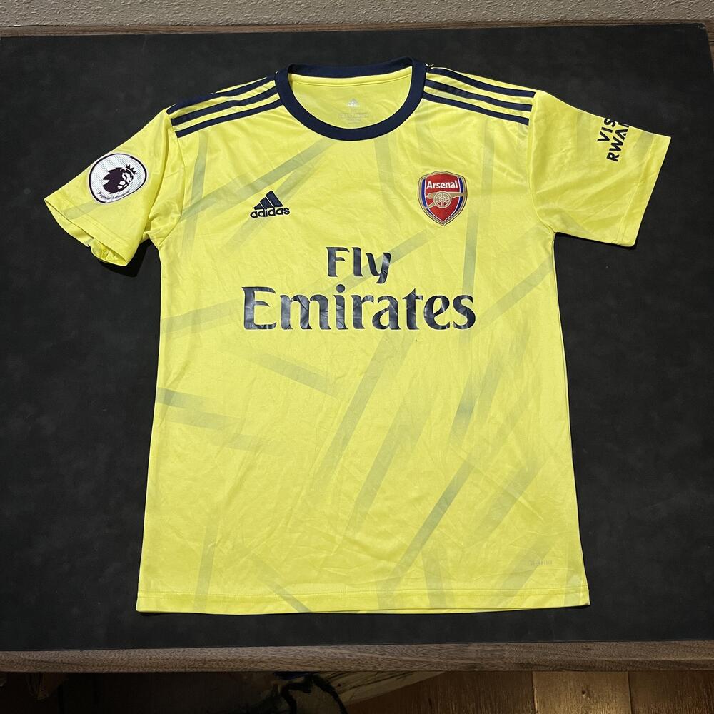 Arsenal Shirt Mens Medium Premier League Soccer Jersey Adidas Fly Emirates